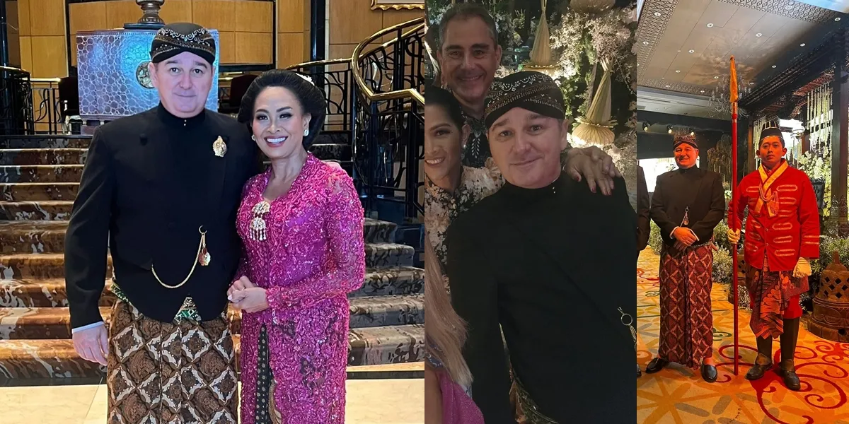 Alain, Alyssa Daguise's Stepdad Who Rarely Gets the Spotlight, Handsome in Beskap at Alyssa's Wedding - Al Ghazali