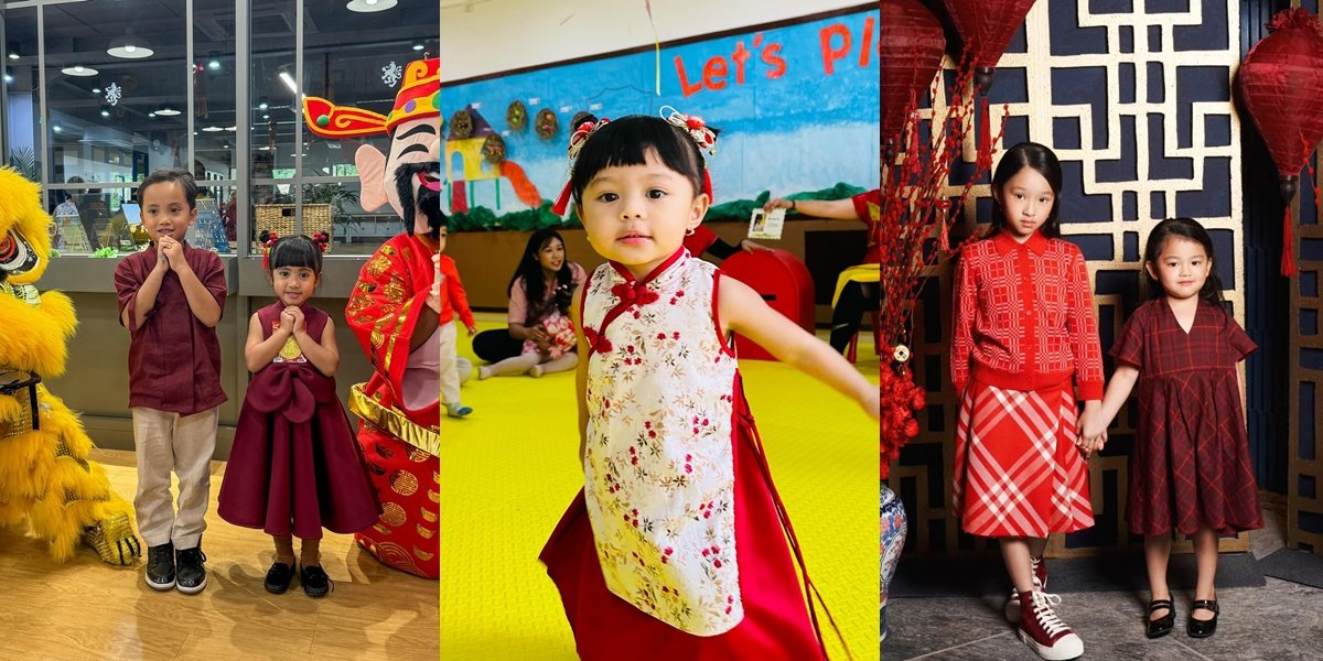 Ameena Beautiful like Ling Ling, 8 Portraits of Celebrity Children Welcoming Chinese New Year - Two Little Champions Rachel Vennya Also Make You Gush