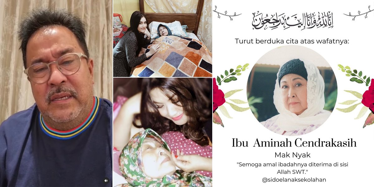 Aminah Cendrakasih Passed Away, Peek at the Series of Artists' Condolences & Loss