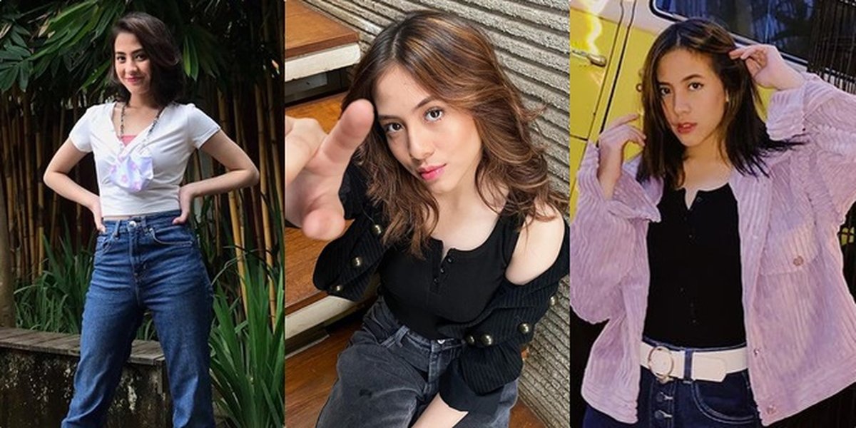 So Gen Z! Here are 10 Photos of Adhisty Zara's OOTD Showcasing Her Casual Style that is Very Current