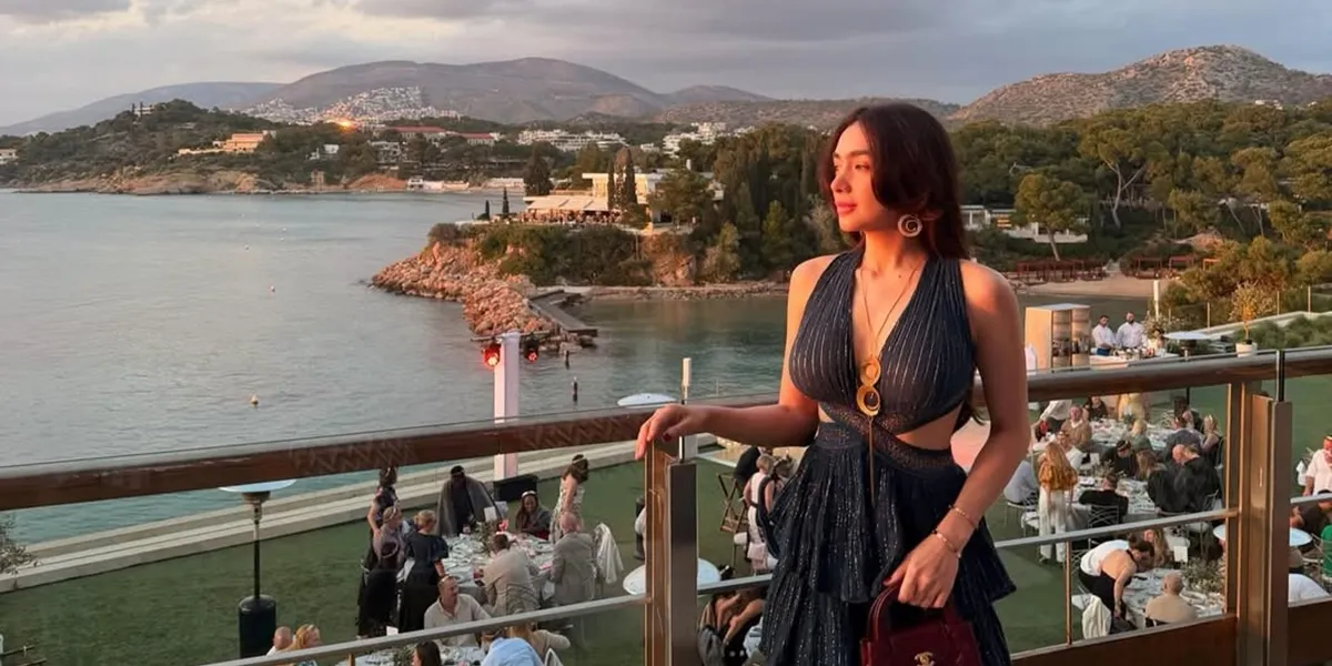 Angel Karamoy Continues Vacation in Athens with Gusti Ega, Still on Good Terms