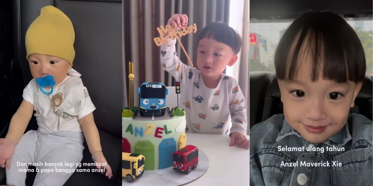 Anzel Maverick's 3rd Birthday, Audi Marissa Shares a Series of Moments of Her Son's Growth