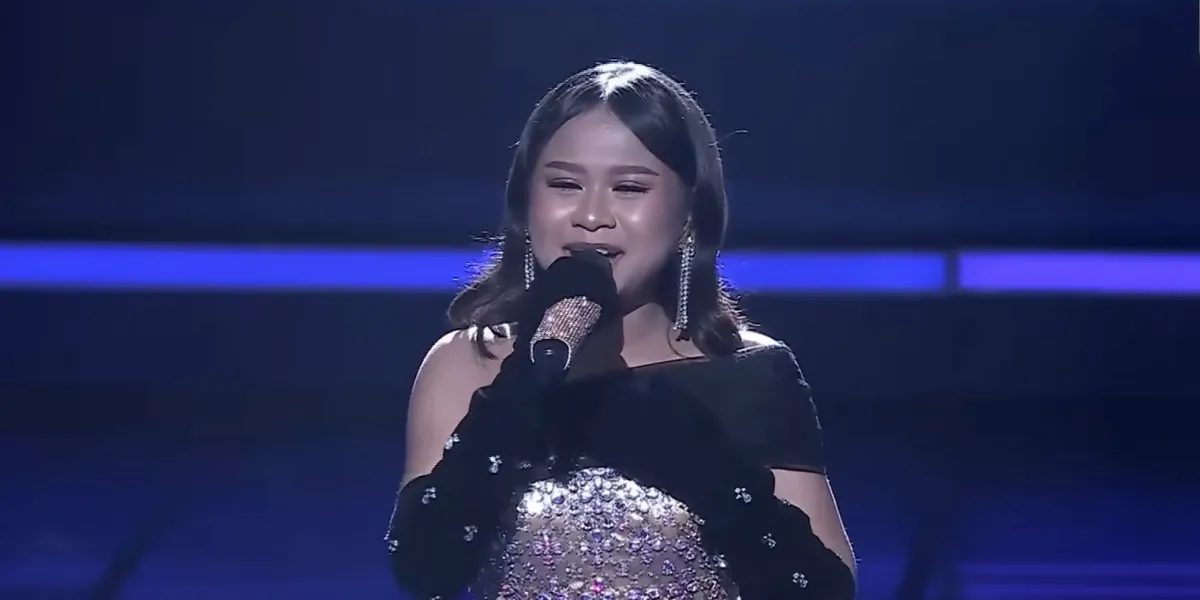 April Gets All Jury Votes in D'Academy 7 Top 13, Captivates the Audience with 'Pemuda Idaman' 