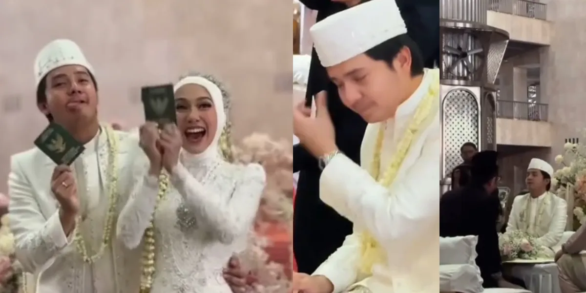 Arbani Yasiz and Raissa Ramadhani Officially Married, Crying with Emotion After the Wedding Ceremony
