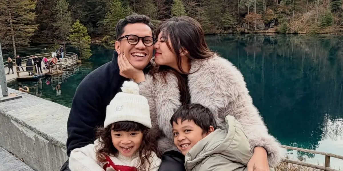 Arief Muhammad Boyong Istri dan Anak Liburan di Swiss: Pengen Sekeluarga Bisa Main Ski