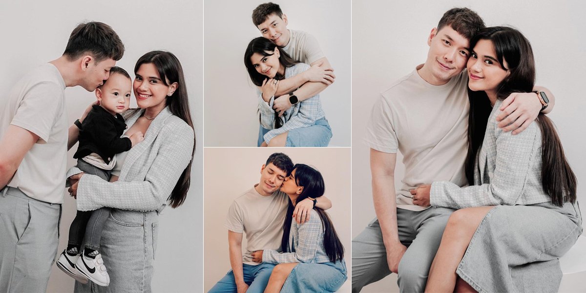 Audi Marissa and Anthony Xie Affectionate in Latest Photoshoot, Netizens Focus on Baby Anzel who is Getting Handsome like his Father