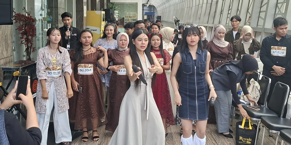 Audition D'Academy Jakarta Overflowing, Melly Lee and Tasya DA7 Ignite the Spirit of Participants