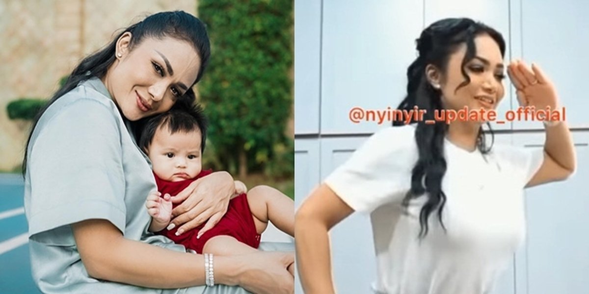 Aura of Council Member Fades, 8 Hilarious Photos of Krisdayanti Taking Care of Baby Ameena - Split Moment in the Spotlight