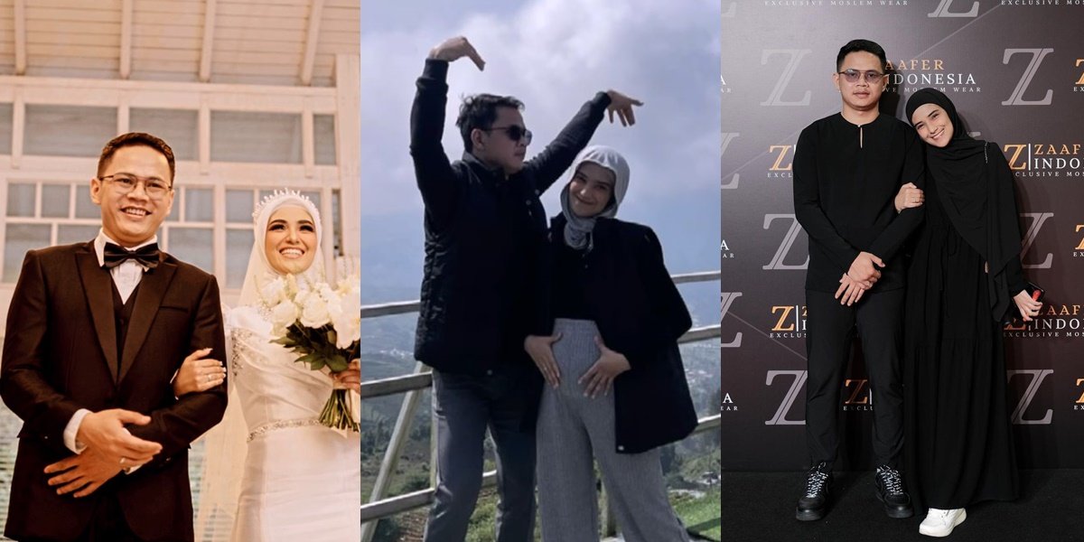 Baby Bump Starts to Show, 8 Photos of Nadya Mustika Traveling with Her Small Family - Frustrated Husband Difficult to Take Good Photos