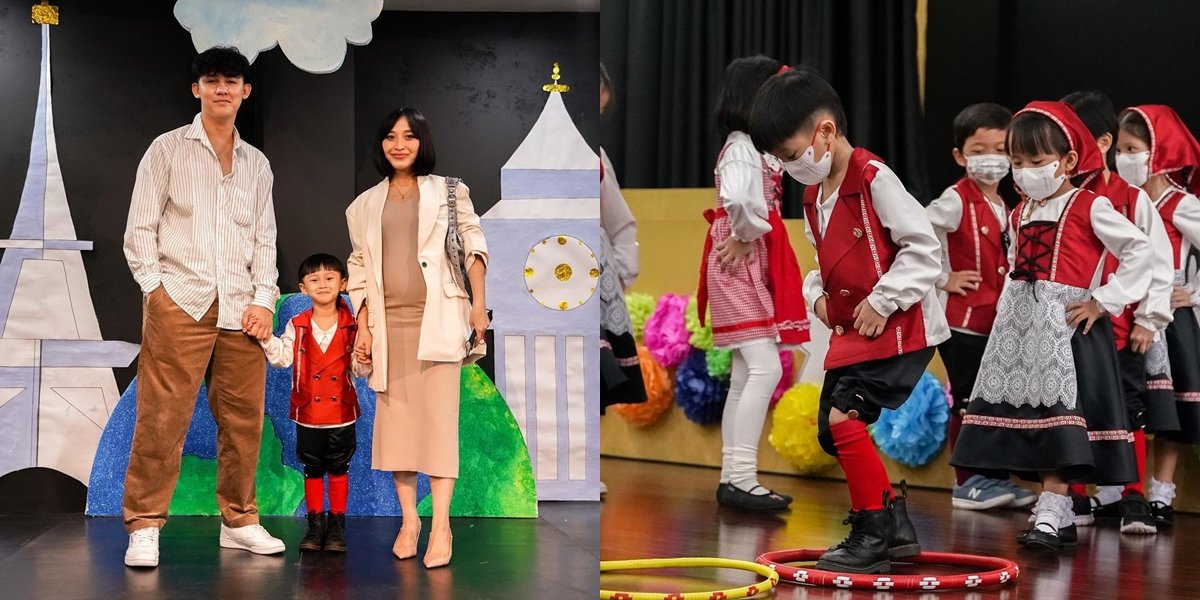 Happy and Touching, Here are 8 Photos of Rinni Wulandari Accompanied by Jevin Julian Seeing Nord Perform for the First Time and Shocked When Becoming an Event Host
