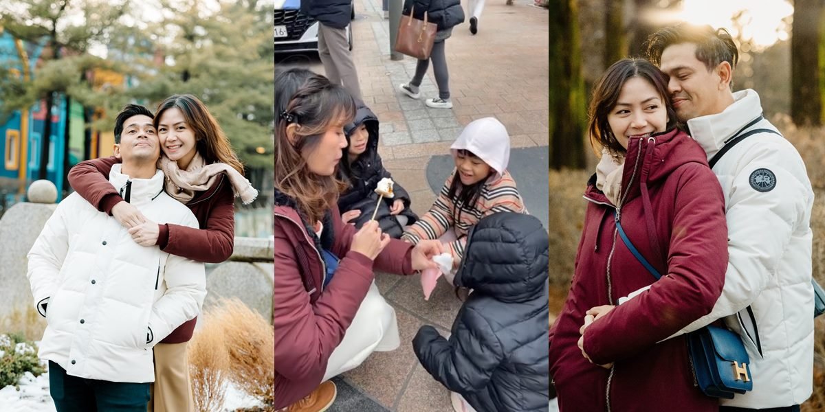 Make His Wife and Three Children Happy, 8 Photos of Surya Insomnia's Vacation in South Korea - Mention One of His Daughters Pacman