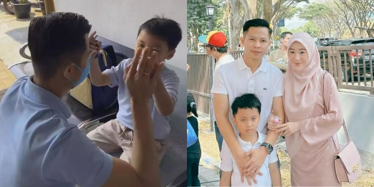 Like a Biological Father, Here are 9 Photos of Ikram Rosadi accompanying Yusuf, Larissa Chou's Son, during Circumcision - His Patience and Sincerity Become the Highlight!