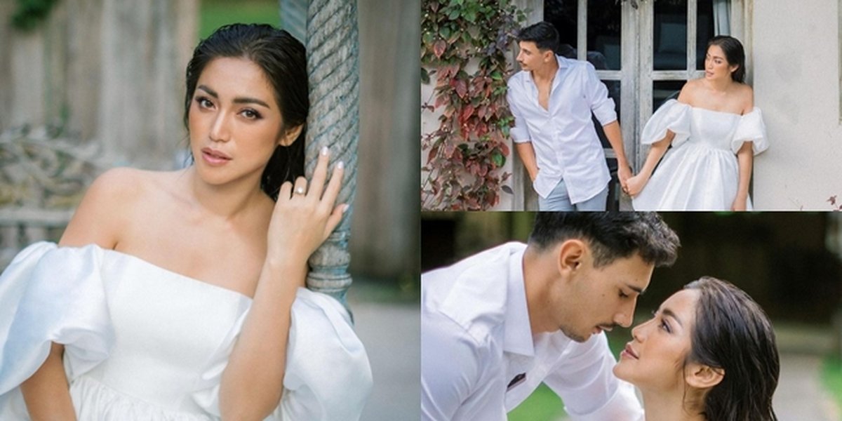 Bak Pengantin, 7 Latest Prewed Moments of Jessica Iskandar and Vincent Verhaag that are All White: Mama Papa This is the Last One