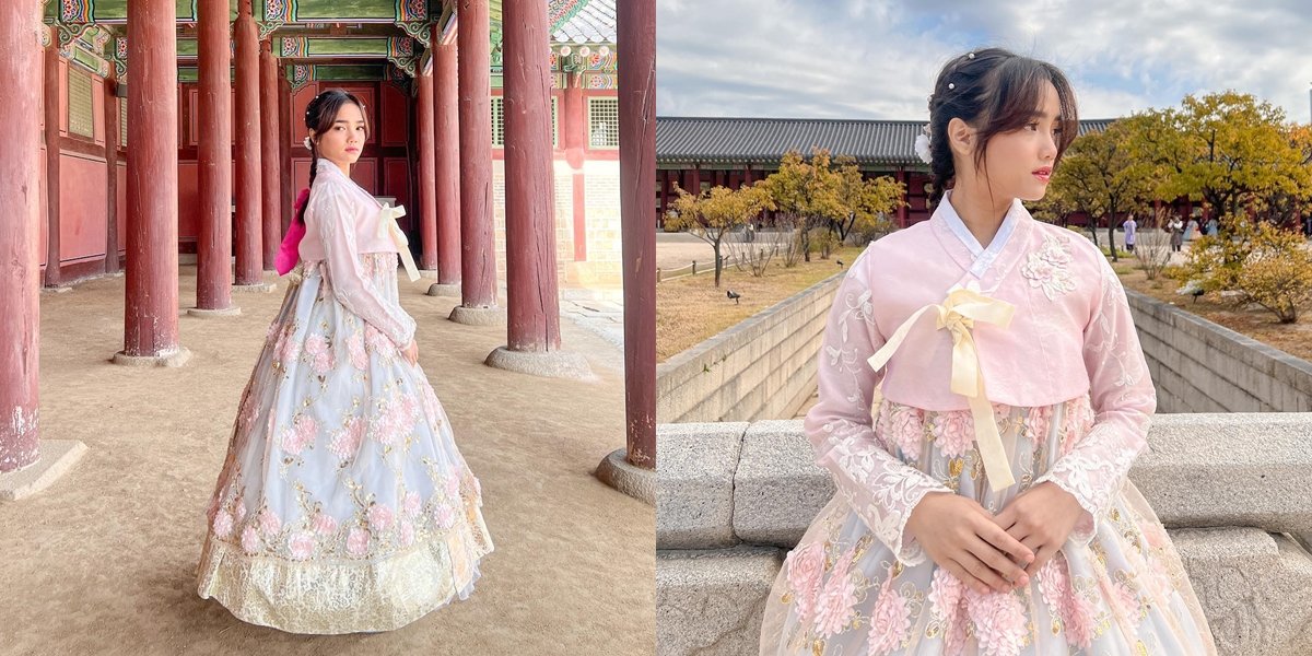Beautiful and Elegant Photos of Fuji Wearing Hanbok, Just Like a Princess from the Joseon Era