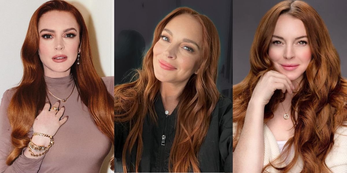 Like a Vampire! Lindsay Lohan's Latest Portrait Still Looks Beautiful and Ageless