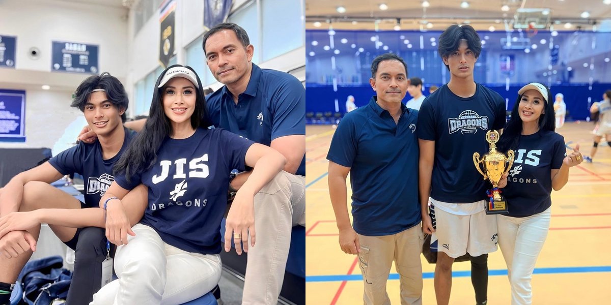 Going to Taiwan, Here are 8 Photos of Marco, Diah Permatasari's Son Who is Good at Basketball - Tall and Handsome with Ideal Girlfriend Criteria