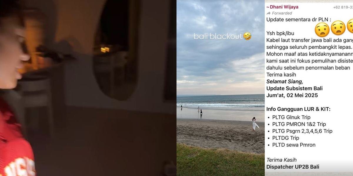 Bali Blackout, This Line of Celebrities Became Victims of the Island-wide Power Outage