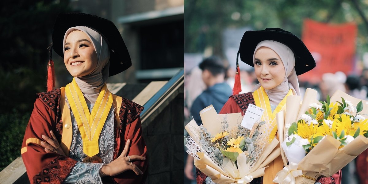 Rising After the Departure of the Late Eril, Son of Ridwan Kamil, Portrait of Nabila Ishma Achieving a Law Degree - Her Achievements Highlighted!