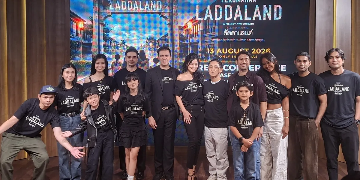 Building Chemistry, the Child Actors of 'PERUMAHAN LADDALAND' Test Their Courage at a Real Haunted House