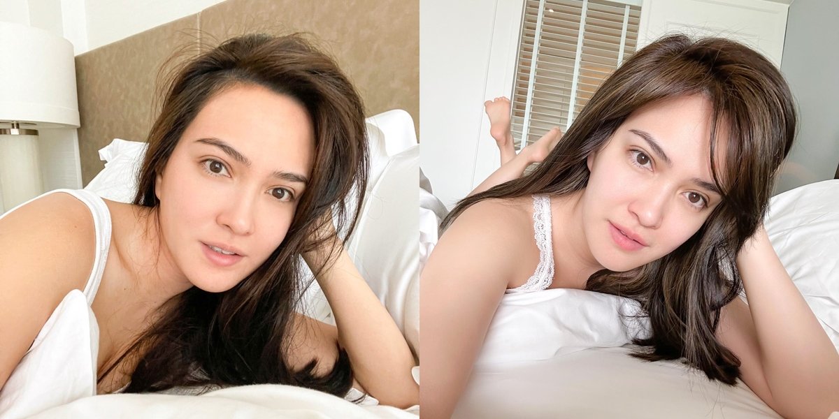 Beautiful Even When Waking Up, Shandy Aulia's Pillow Face Portrait Without Make Up Successfully Mesmerizes