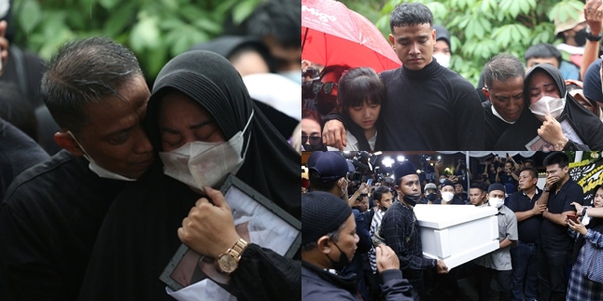 Flood of Tears, 12 Moments of Vanessa Angel's Arrival at the Funeral Home Until Burial - Placed in 1 Liang Lahat