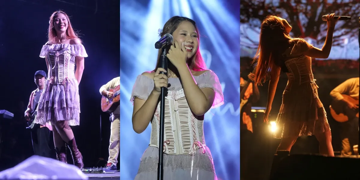 Flood of Emotions, 10 Portraits of Nadin Amizah at KapanLagi Buka Bareng BRI Festival 2025 - Captivating Tens of Thousands of KLBB Audience