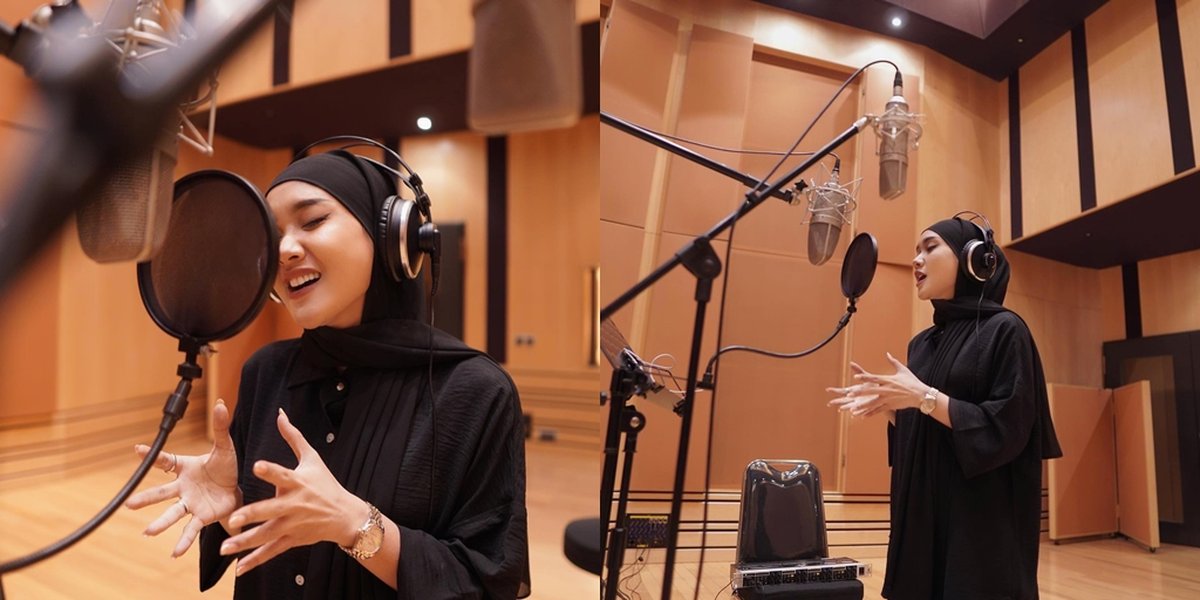 Flood of Praise, Latest Portrait of Cita Citata Who Appears in Hijab During Recording - Didi Soekarno Remains Faithful