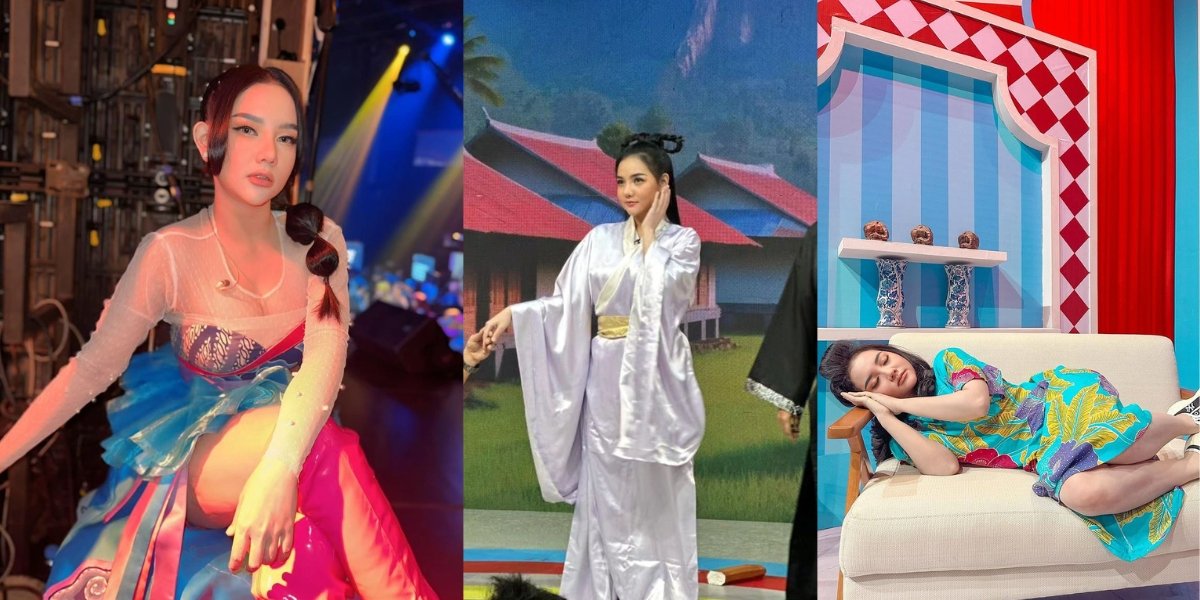 Barbie Dangdut Becomes White Snake Ghost? 8 Photos of Lala Widy Wearing Nurse and Nightgown