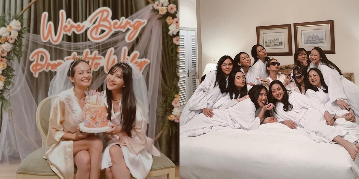 Together with Jessica Mila, the Revealed Bridal Shower Portrait of Enzy Storia - Netizen: Her Friends are Amazing and Not Jealous!