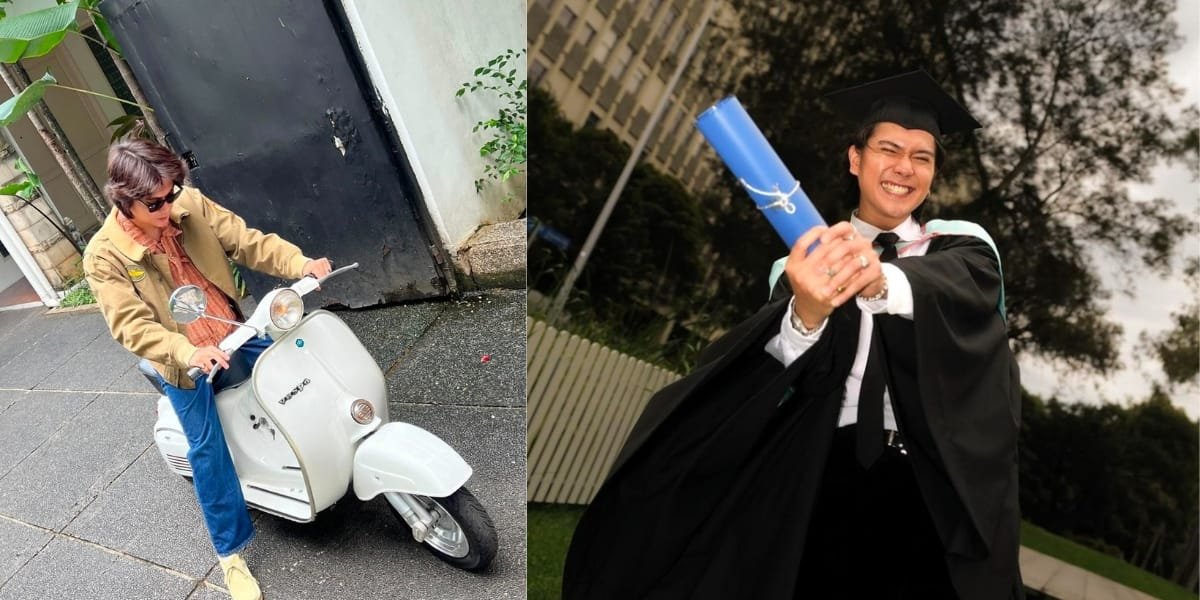 Just Became a Bachelor, 8 Photos of Iqbaal Ramadhan Showing Off Riding a Vespa - Netizens Going Crazy, Asking to be Picked Up!