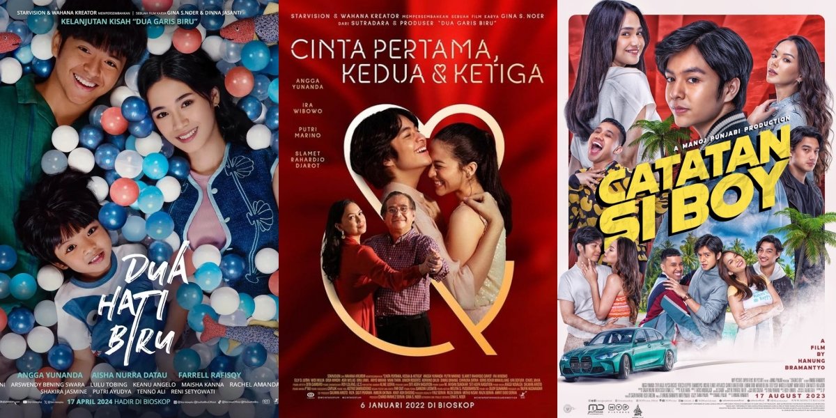 Recently Married to Shenina Cinnamon, 8 Impressive Films of Angga Yunanda - A Testament to the Versatile Actor