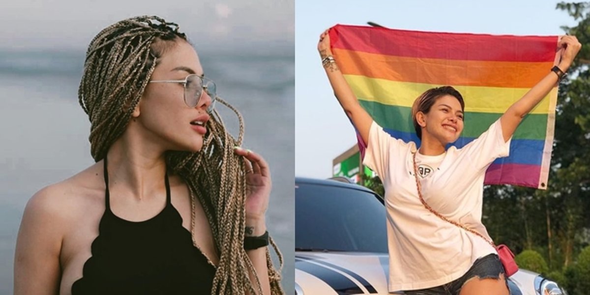 Bringing the 'Pride' Flag, LGBT Symbol, Nikita Mirzani's Portrait is Criticized and Unfollowed by Netizens - Emphasizing Support for Equality