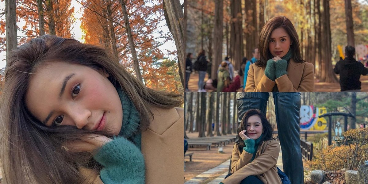 Beby Tsabina Uploads Photos in Nami Island, Hard to Move On From Korea