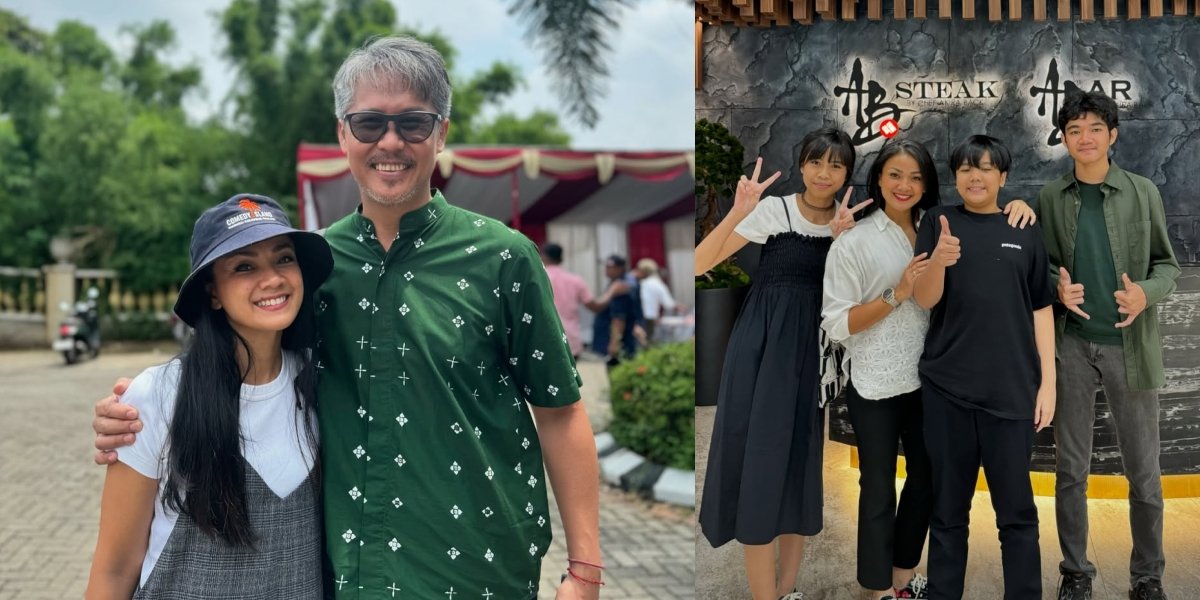 This is Nirina Zubir's Story about the Dilemma of Work and Family, Admitting She Fears Her Children Will Lose Their Mother Figure