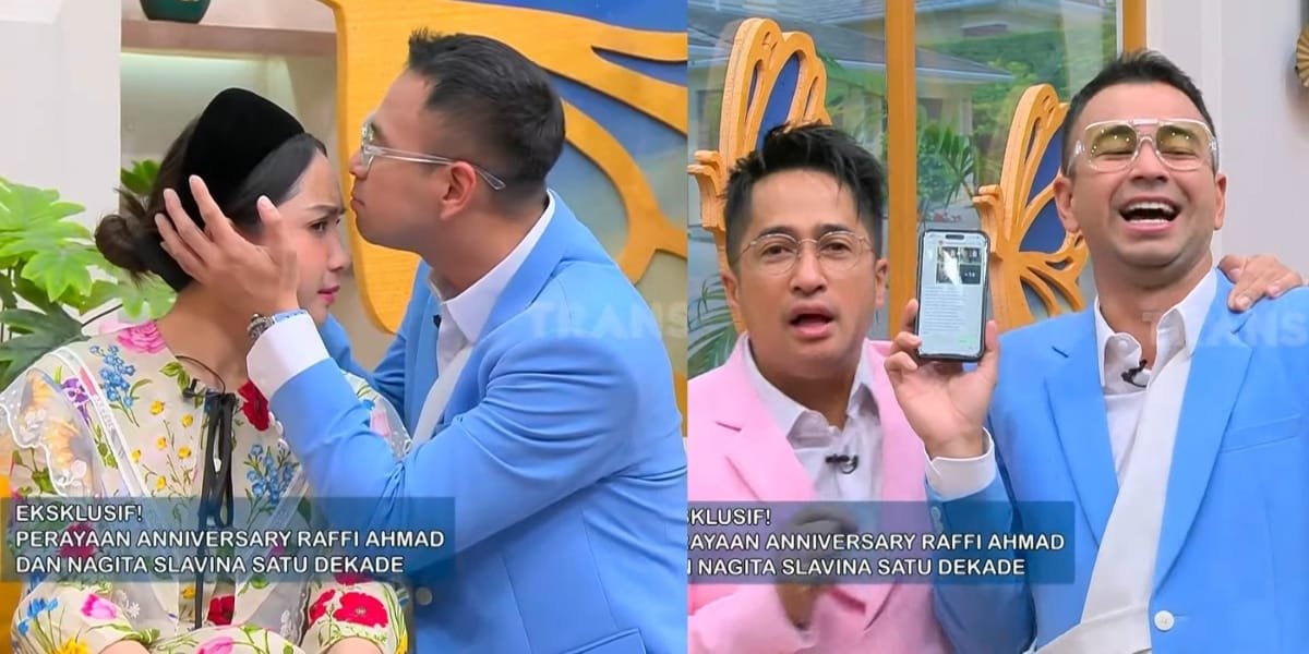 This is the Chat Content of Nagita Slavina When She Was Angry at Her Husband, Raffi Ahmad: Talkative