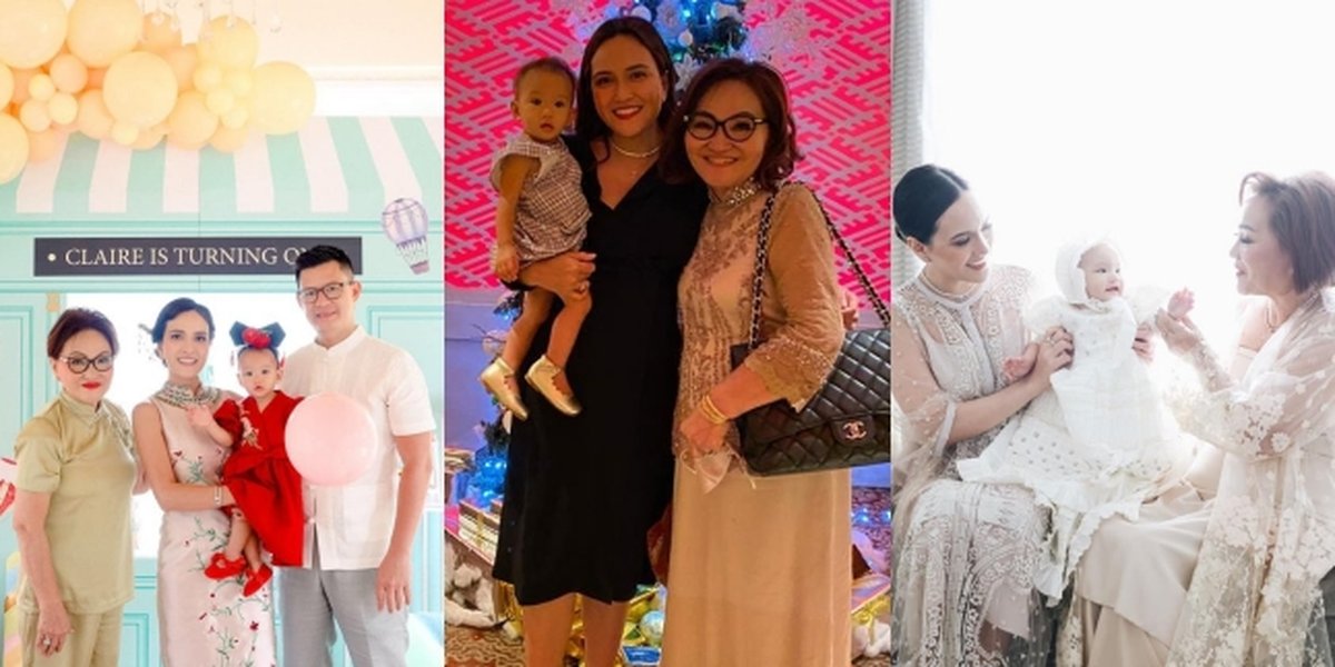 Warm Togetherness of Oma Elsye with Shandy Aulia and Baby Claire, Captured in 7 Photos
