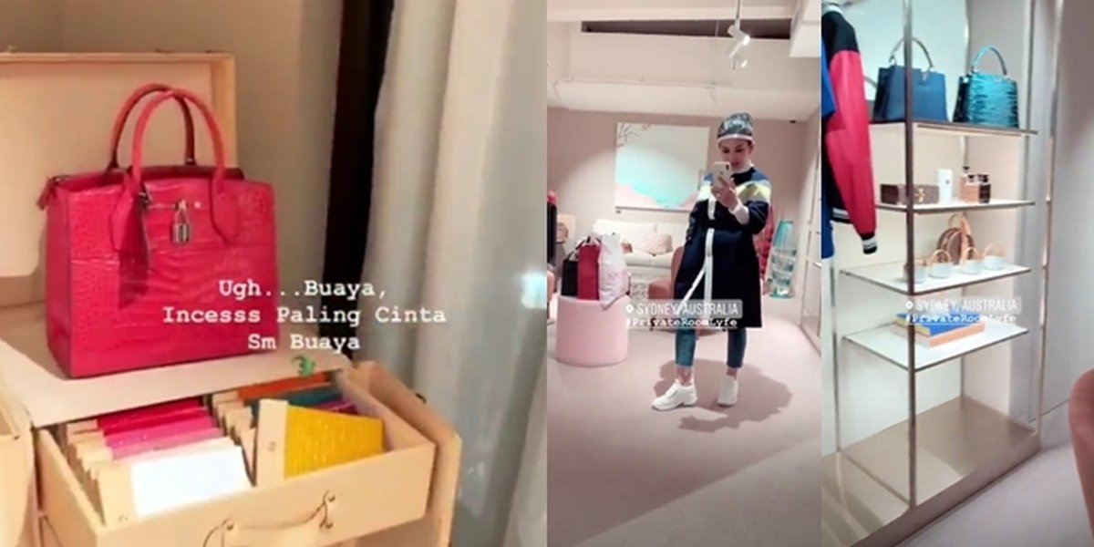 Luxury Shopping, Syahrini and Reino Get Private Service