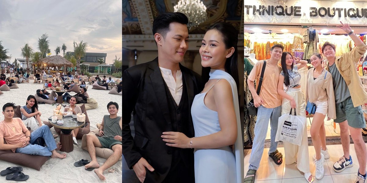 Shopping Until Seeing the Sunrise Together, 8 Cool Photos of Melly Lee and Anggy Aditama's Double Date