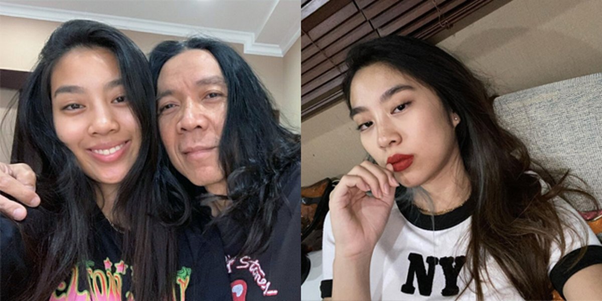 Growing Up and Becoming More Charming, Here are 9 Portraits of Mezzaluna, Bimbim Slank's Daughter Who Rarely Gets Attention