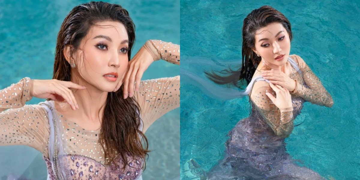Styling at the Pool, Sarwendah Shows Different Charm in Her Latest Photoshoot