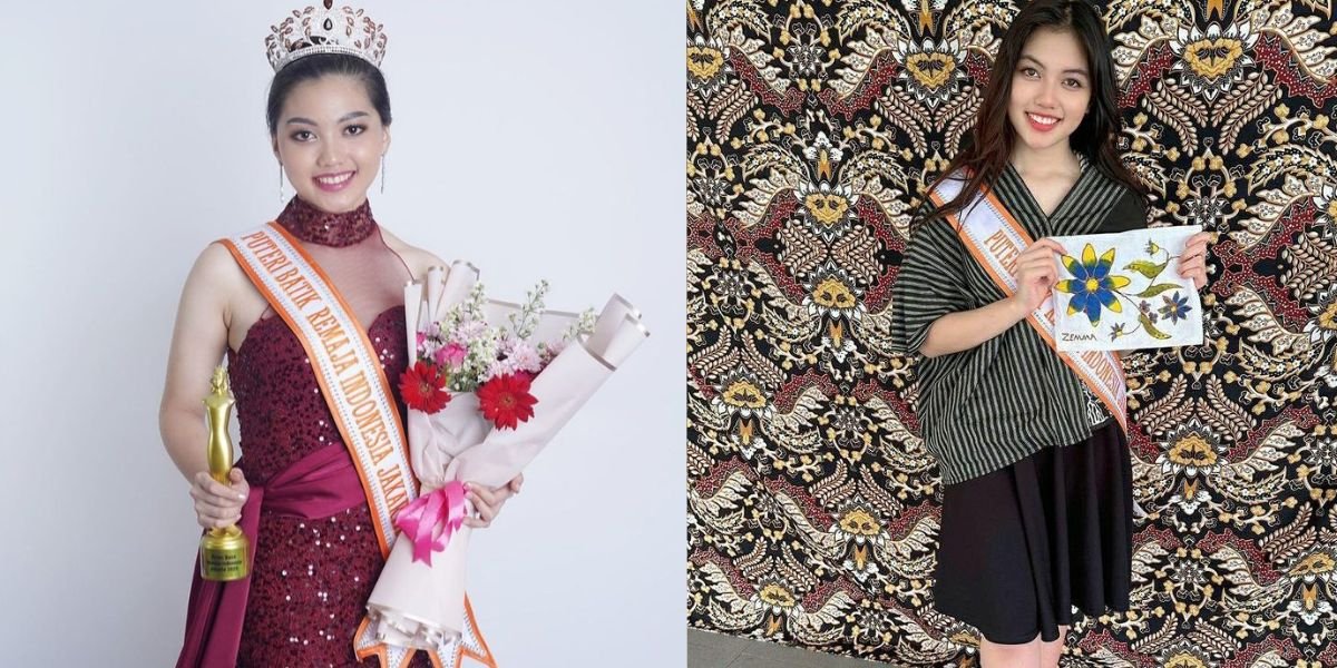 Successfully Entered the Grand Final, Here are 8 Portraits of Raihana Zemma, Sahrul Gunawan's Daughter Participating in the Miss Teen Jakarta 2023 Pageant - Inheriting Her Father's Artistic Blood