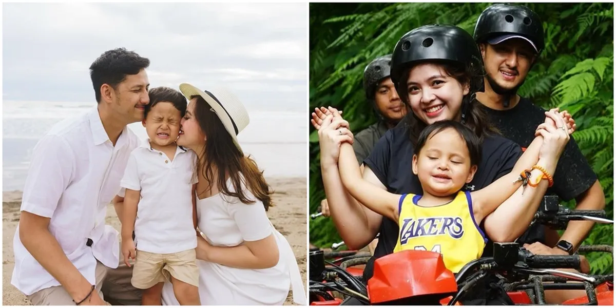 Take a Break from Being an LDR Couple, 9 Photos of Tasya Kamila's Vacation with Husband and Child - So Much Fun They Don't Want to Separate