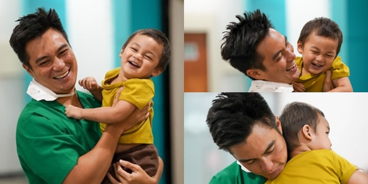 Give Support to His Father, 9 Warm Photos of Baim Wong and Kiano Before and After Kenzo's Birth