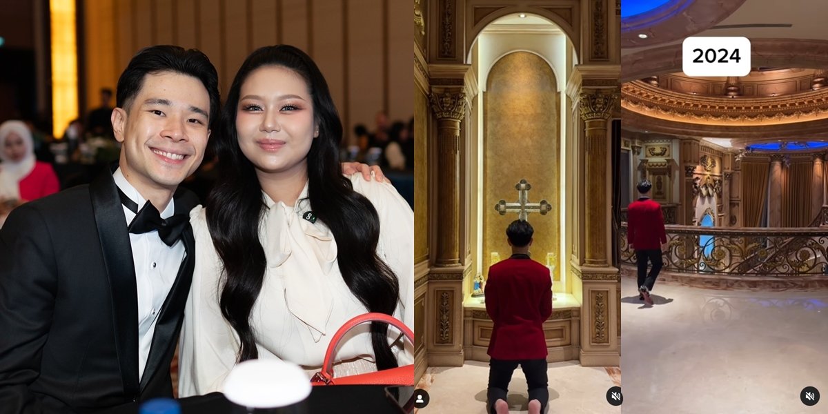 Gold-Plated, Here Are 8 Pictures of Jess No Limit and Sisca Kohl's New Luxurious Home Like a Palace - Has a 'Church' Inside the House