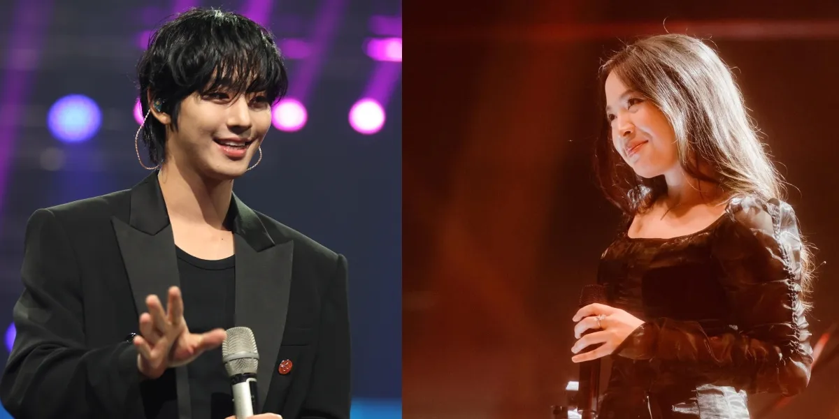Bernadya Can't Hide Her Joy at an Event with Korean Actor Ahn Hyo Seop