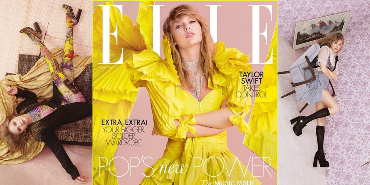 Posing in Elle, Taylor Swift Admits Capturing Her Story Through Songs