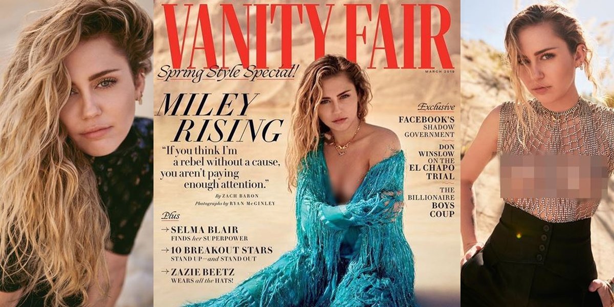 Posing Hot in Vanity Fair, Miley Cyrus Opens Up About Marriage Issues