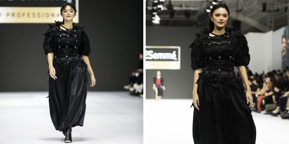 Shining Like a Professional Model, Check Out Amanda Rawles' Style at the Jakarta Fashion Week 2025