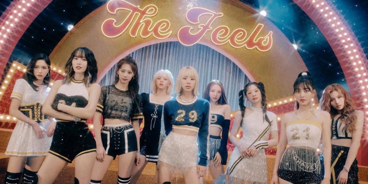 Shining with Cheerleader Costumes Version Claasy, Let's Check Out 10 Portraits of TWICE Members in 'The Feels' MV