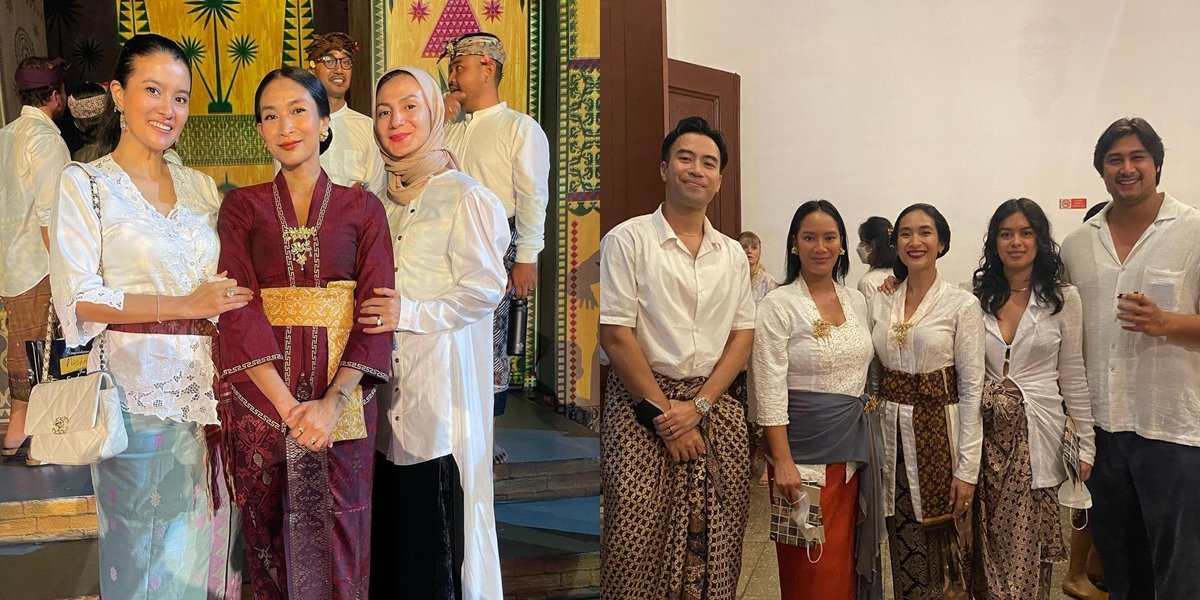 Studded with Celebrities Wearing Balinese Traditional Clothing, Sudamala Performance Produced by Happy Salma and Nicholas Saputra, with a Photo of Ariel Tatum Attracting Attention